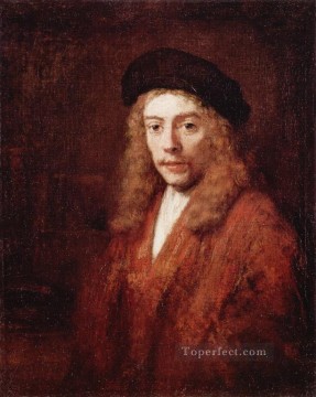 Rembrandt van Rijn Painting - YngMn retrato Rembrandt